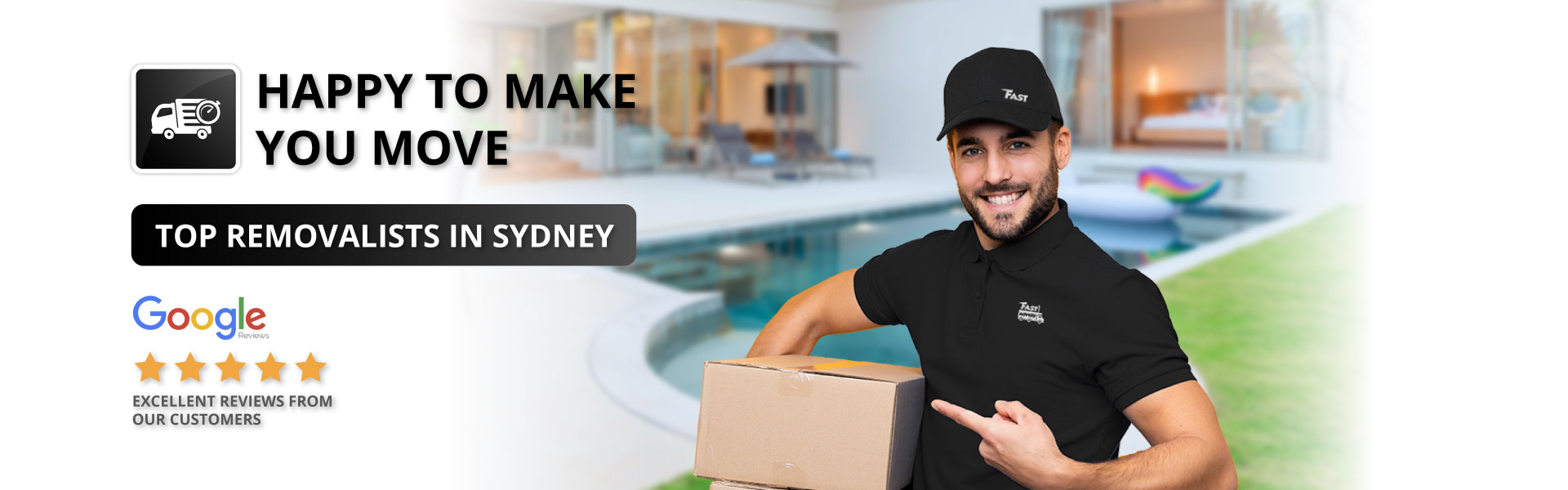 Removalists in Sydney - Fast Movers - Banner Top 09