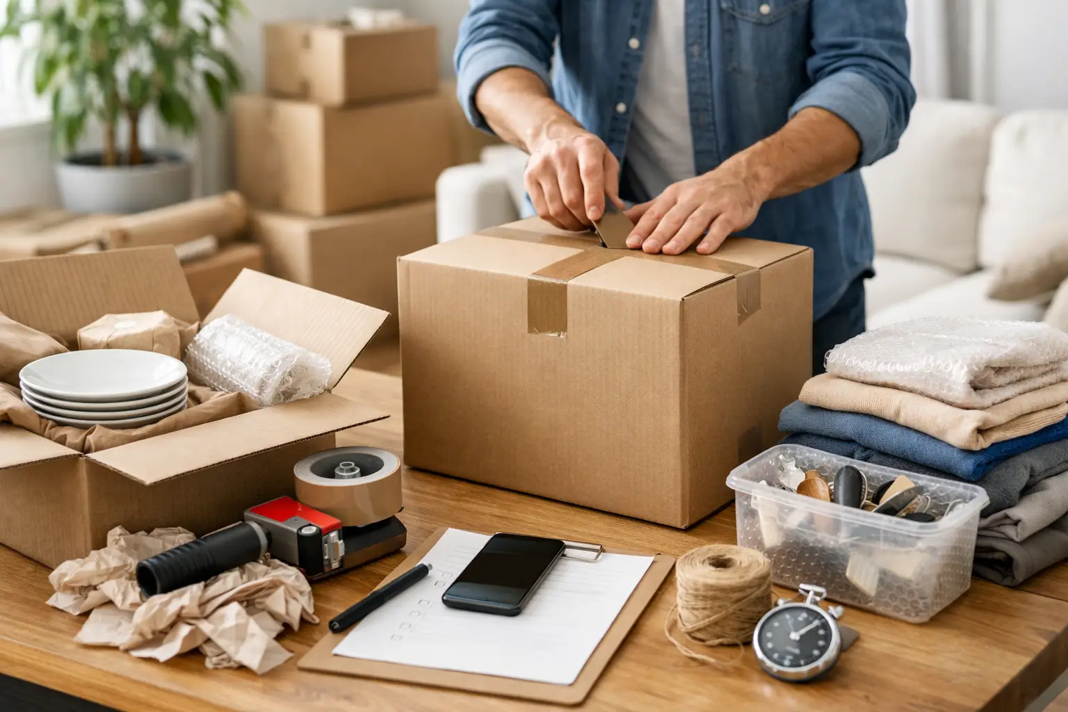Packing Tips for Moving House That Save Time