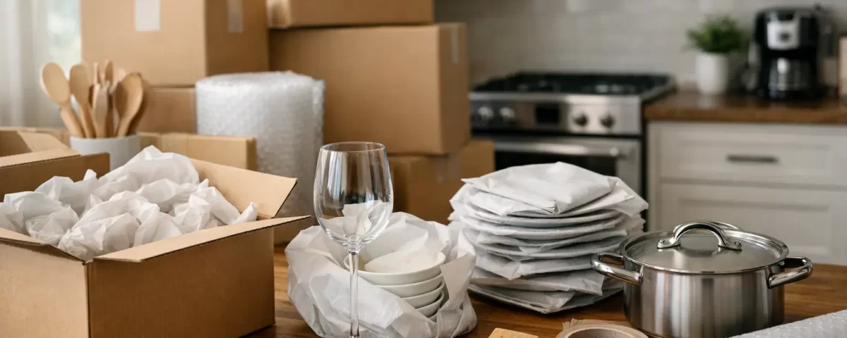 How to Pack a Kitchen Safely