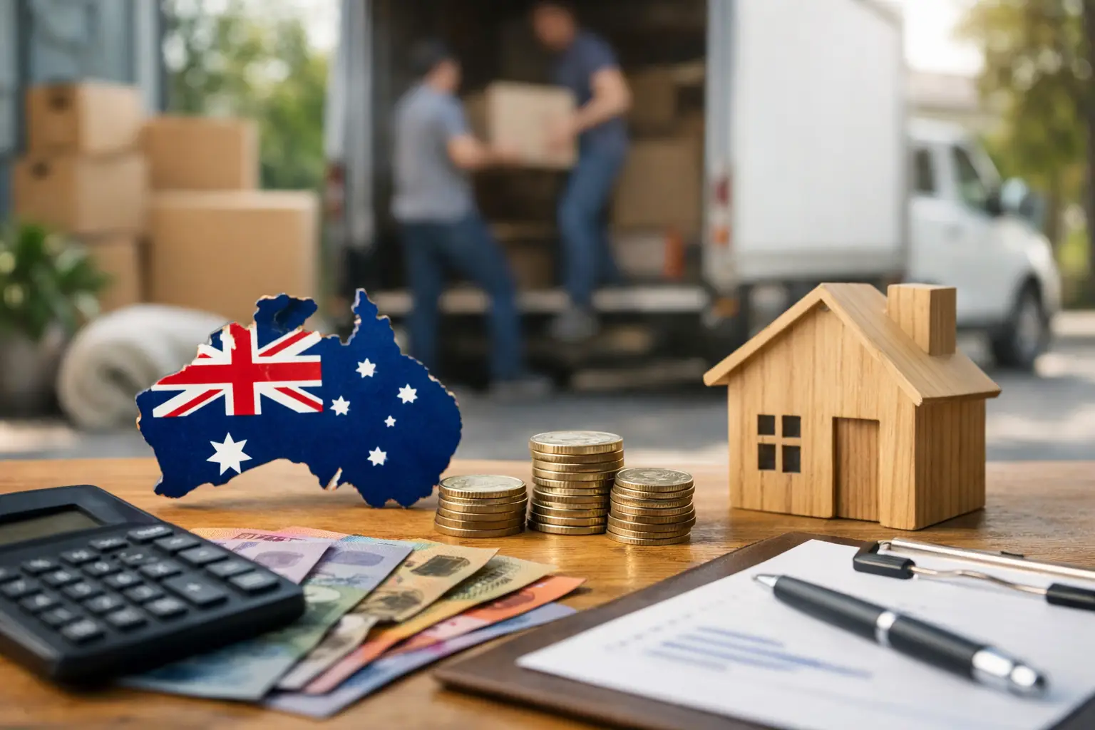 Moving Cost Breakdown for Australian Moves